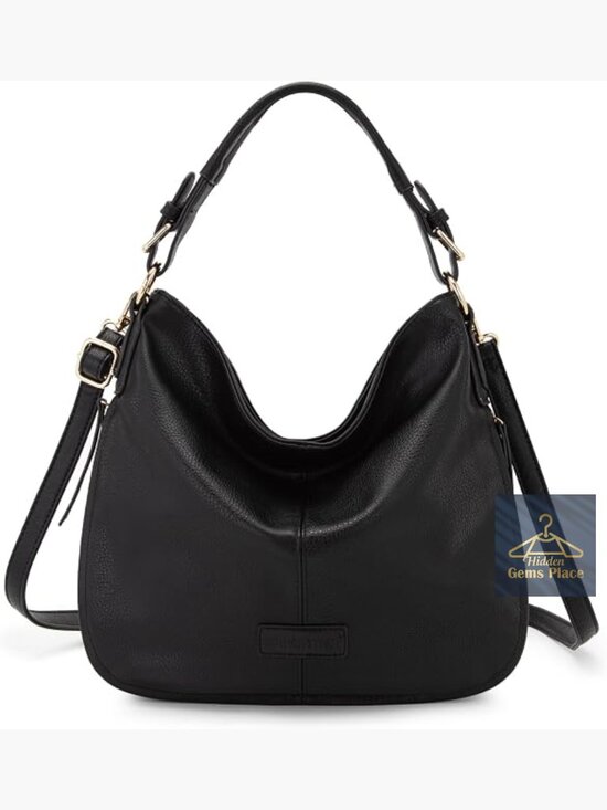 Handbags - Vegan Leather Quilted Hobo Shoulder Bag Large Purses Satchel Tote